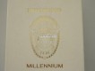 Metall Badge, New Orleans Police Officer, Sonderbadge aus dem Millenium Jahr 2000