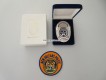 Metall Badge, New Orleans Police Officer, Sonderbadge aus dem Millenium Jahr 2000