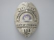 Metall Badge, Officer, Municipal Security City of Phoenix, Arizona
