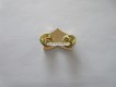 Police Pin " Sergeant Chevron " gold-blau