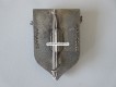 Metallabzeichen Militär " 11DP 44DM ", Insigne militaire