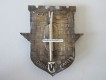 Metallabzeichen Militär Parachute Engineer Reg. Insigne militaire, ältere Fertigung Drago Paris