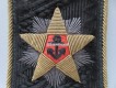 Offiziers Schulterstücke / Schulterklappen, U-Boot Flottenadmiral