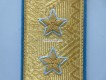 Offiziers Schulterstücke / Schulterklappen, Sowjetunion / UdSSR, Luftwaffe, General Leutnant (2-Sterne)