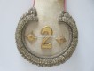 Offiziers Epauletten, Hauptmann, Artillerie, 2. Regiment, wohl Preussen oder Sachsen