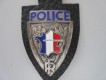 Brusttaschen Anhänger Police FR, ältere Version
