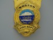 Metall Badge - Dienstmarke Deputy Chief Boston Fire Dept.