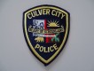 Stoffabzeichen / Streifenwagen Fotos, Culver City Police, California