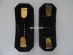 Offiziers Schulterbriden Hauptmann Ordonnanz 1875/78 Schütze / Stab / Arzt