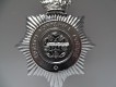 Bobbyhelm Metallabzeichen, British " North Yorkshire Police "