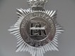 Bobbyhelm Metallabzeichen, British " West Midlands Police "