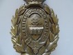 Bobbyhelm Metallabzeichen, British " Sheffield Borough Police "