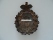 Bobbyhelm Metallabzeichen, British " Sheffield Borough Police "