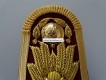 Schulterstücke (Epauletten) Goldfaden Metallfadenstickerei, Königreich Thailand, Offizier