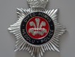 Bobbyhelm Metallabzeichen, British Dyfed-Powys Heddlu Police