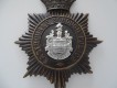 Bobbyhelm Metallabzeichen, British " Eastbourne Borough Police "