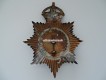 Bobbyhelm Metallabzeichen, British " Eastbourne Borough Police "