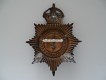 Bobbyhelm Metallabzeichen, British " Herefordshire Constabulary "