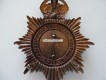 Bobbyhelm Metallabzeichen, British " British Transport Commission Police "