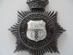 Bobbyhelm Metallabzeichen, British " Durham County Constabulary "