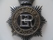 Bobbyhelm Metallabzeichen, British " Hampshire Isle of Wight Police "