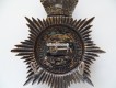 Bobbyhelm Metallabzeichen, British " Hampshire Isle of Wight Police "