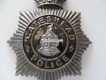 Bobbyhelm Metallabzeichen, British " Cateshead Police "