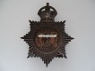 Bobbyhelm Metallabzeichen, British " Cateshead Police "
