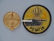 Beret Abzeichen und Stoffabzeichen / Patch. Panzerbrigade 3, PZ BAT 28, Offizier