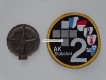 Beret Abzeichen und Stoffabzeichen / Patch. Territorialdivision 2