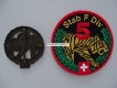 Beret Emblem und Stoffabzeichen / Patch. Felddivision 5