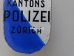Seltene alte Dienstmarke der Kantonspolizei Zürich