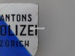 Seltene alte Dienstmarke der Kantonspolizei Zürich