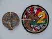 Beret Abzeichen und Stoffabzeichen / Patch. Panzerbrigade 2