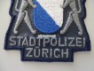 Patch / Stoffabzeichen Stapo Zürich, plastifiziert
