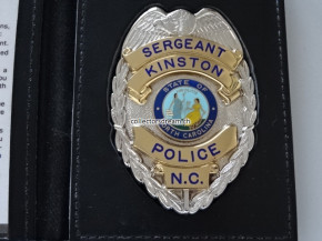 Police Badge Kingston North Carolina Sergeant