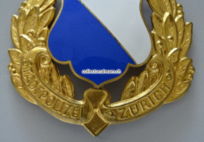 Bobbyhelm Emblem, Stadtpolizei Zürich