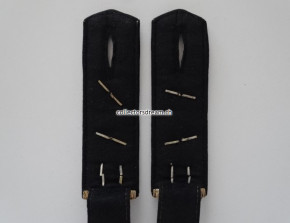 Schulterklappen Infanterie-Schützen Oberleutnant Ord. 1898 Bat. 10 (Genf / Genève)