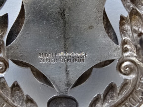 Tschako Emblem Stadtpolizei Zürich