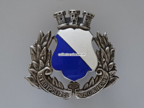 Tschako Emblem Stadtpolizei Zürich