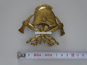 Feuerwehr Emblem Sappeur Pompier ca. um 1860/80