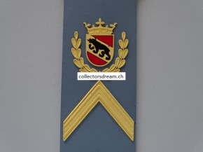 Schulterlasche / Plastik-Strippe Kapo Bern Wachtmeister
