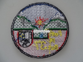 Patch / Stoffabzeichen Schweizer Armee Fest Pi Bat 37
