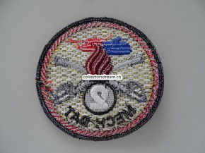 Patch / Stoffabzeichen Schweizer Armee MECH BAT 2 roter Rand