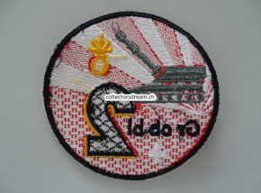 Patch / Stoffabzeichen Schweizer Armee Gr ob bl 2