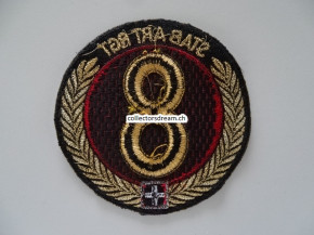 Patch / Stoffabzeichen Schweizer Armee STAB ART RGT 8