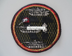 Patch / Stoffabzeichen Schweizer Armee PZ 17 roter Rand