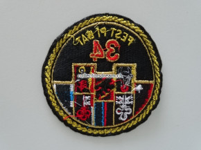 Patch / Stoffabzeichen Schweizer Armee FEST PI BAT 34