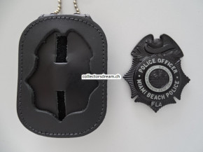 Dienstmarke / Badge Police Officer, Miami Beach Police, Florida