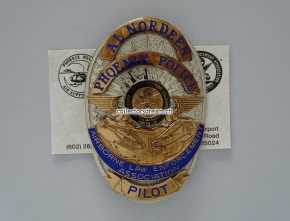 Police Badge Phoenix Police Pilot